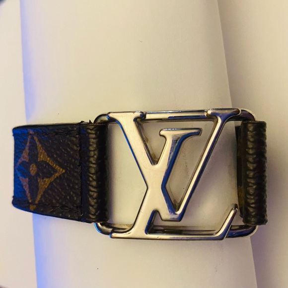 Louis Vuitton Hockenheim monogram Eclipse Bracelet - Picture 2 of 16